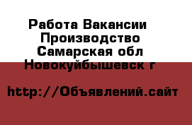 Работа Вакансии - Производство. Самарская обл.,Новокуйбышевск г.